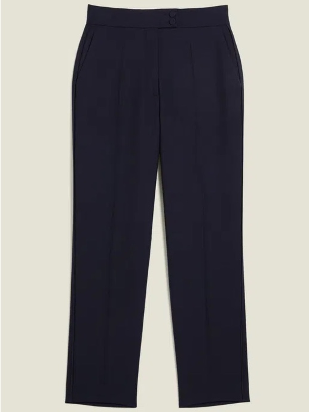 Sandro Classic Tailored Navy Dress Pants